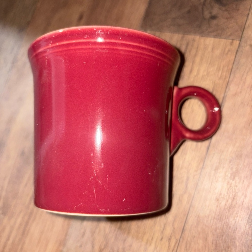 Fiestaware Red Dining Mug